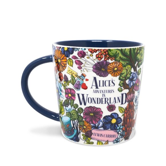 Ceramic Mug - Alice in Wonderland - Floral Nonsense - Picture 1 of 3